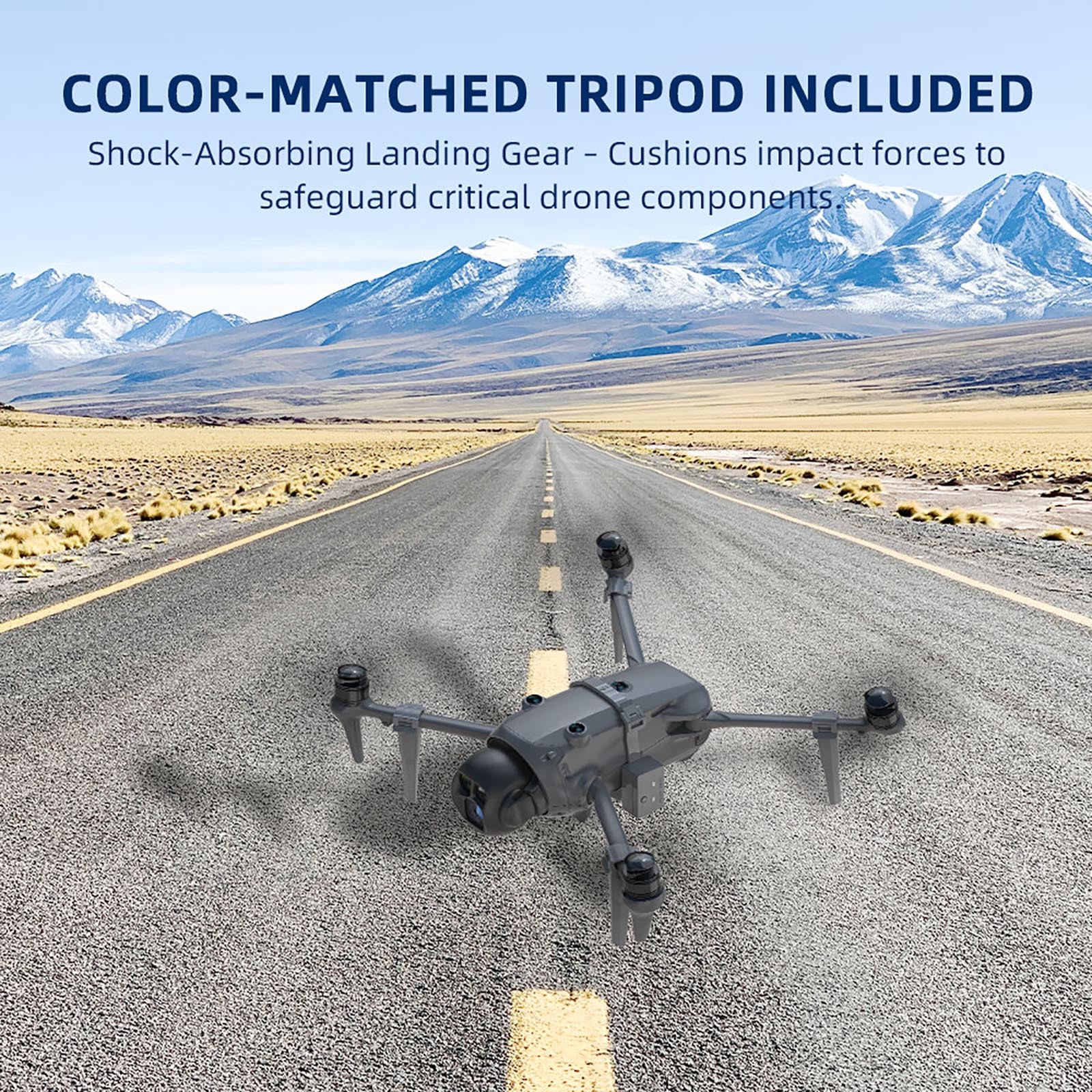 For DJI Mavic 4 Pro Remote Thrower 500g Payload Photosensitive Control Gray ABS