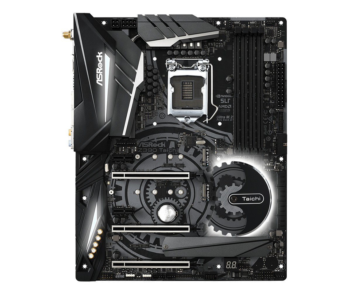 ASRock Z390 Taichi LGA 1151 Intel Z390 ATX Intel Motherboard-OEM