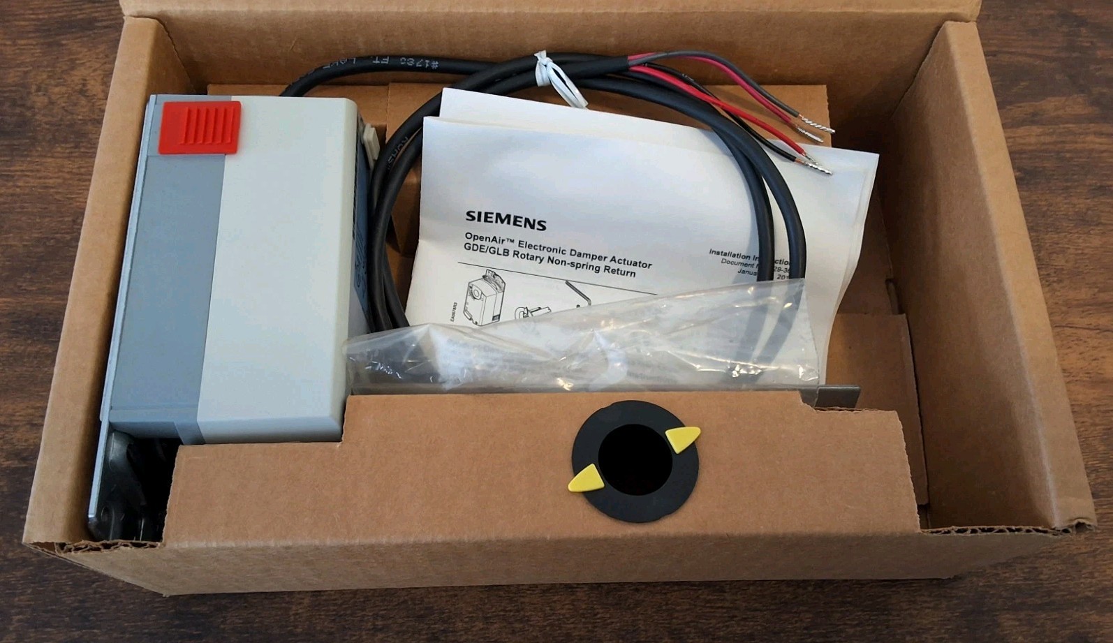 Siemens GLB163.1P OpenAir Actuator NSR, 24V, 88IN. LB, 0-10, Span