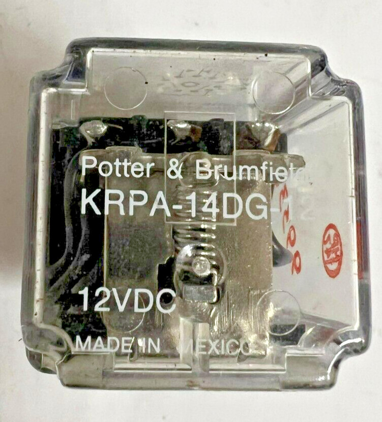 Potter Brumfield KRPA-14DG-12 12VDC Relay