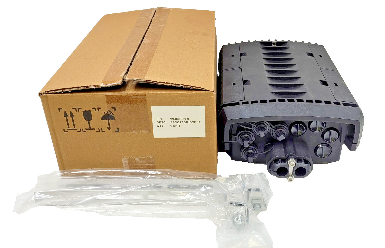 Charles FSDC Fiber Sealed Drop Closure FSDC2S04HSCPKT 99-005331-0 NEW