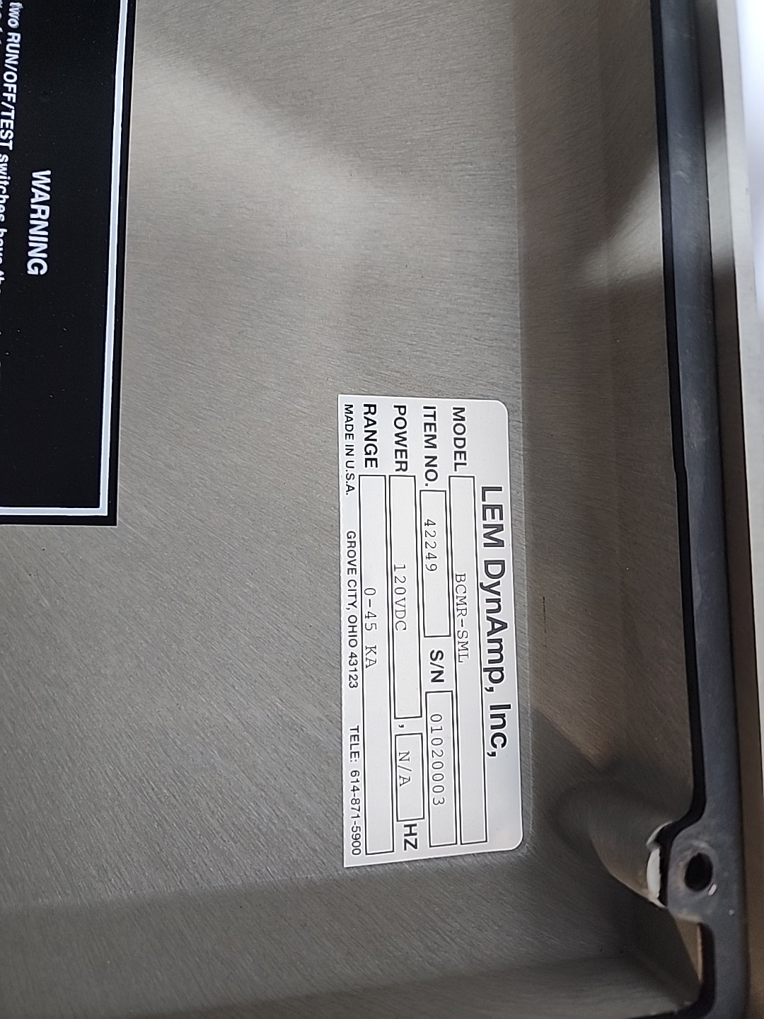 LEM DYNAMP BCMR-SML, 42249