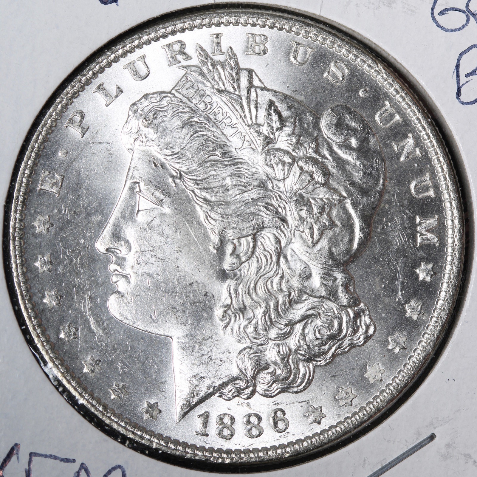 1886 Morgan Silver Dollar GEM BU *UNCIRCULATED* MS E373 GXFM