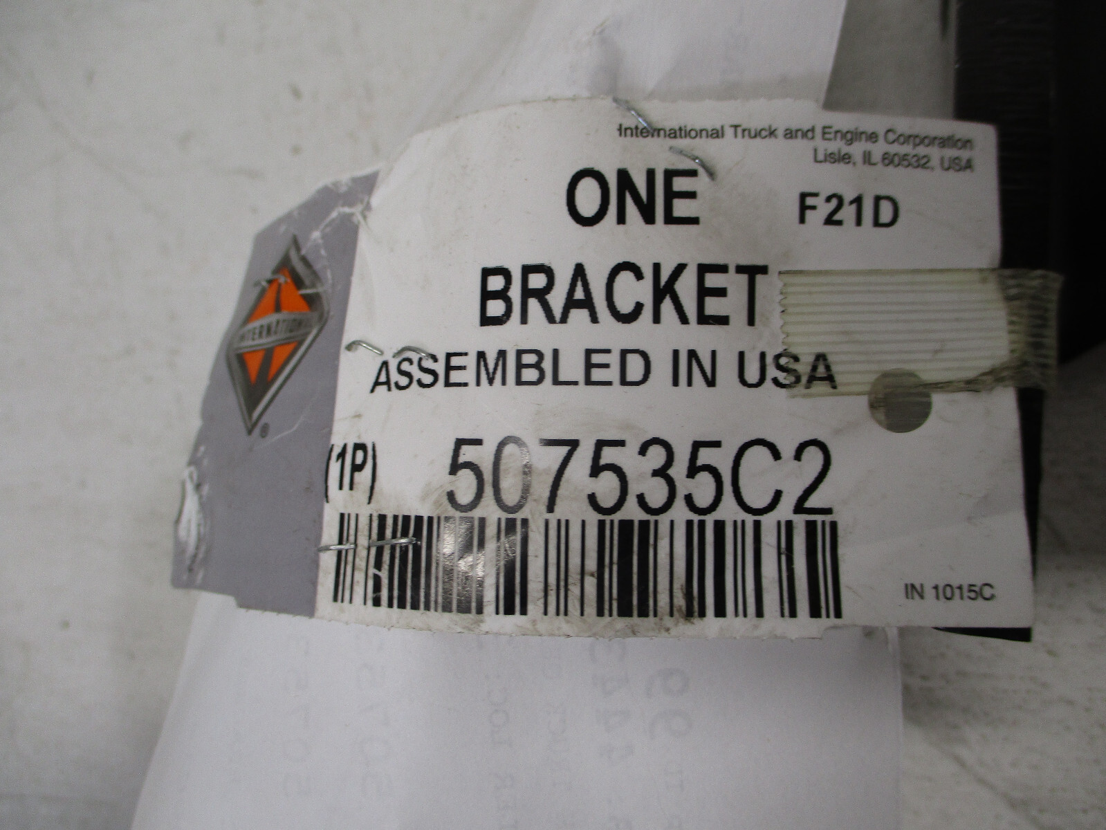 507535C2 INTERNATIONAL TRANSMISSION MOUNTING BRACKET