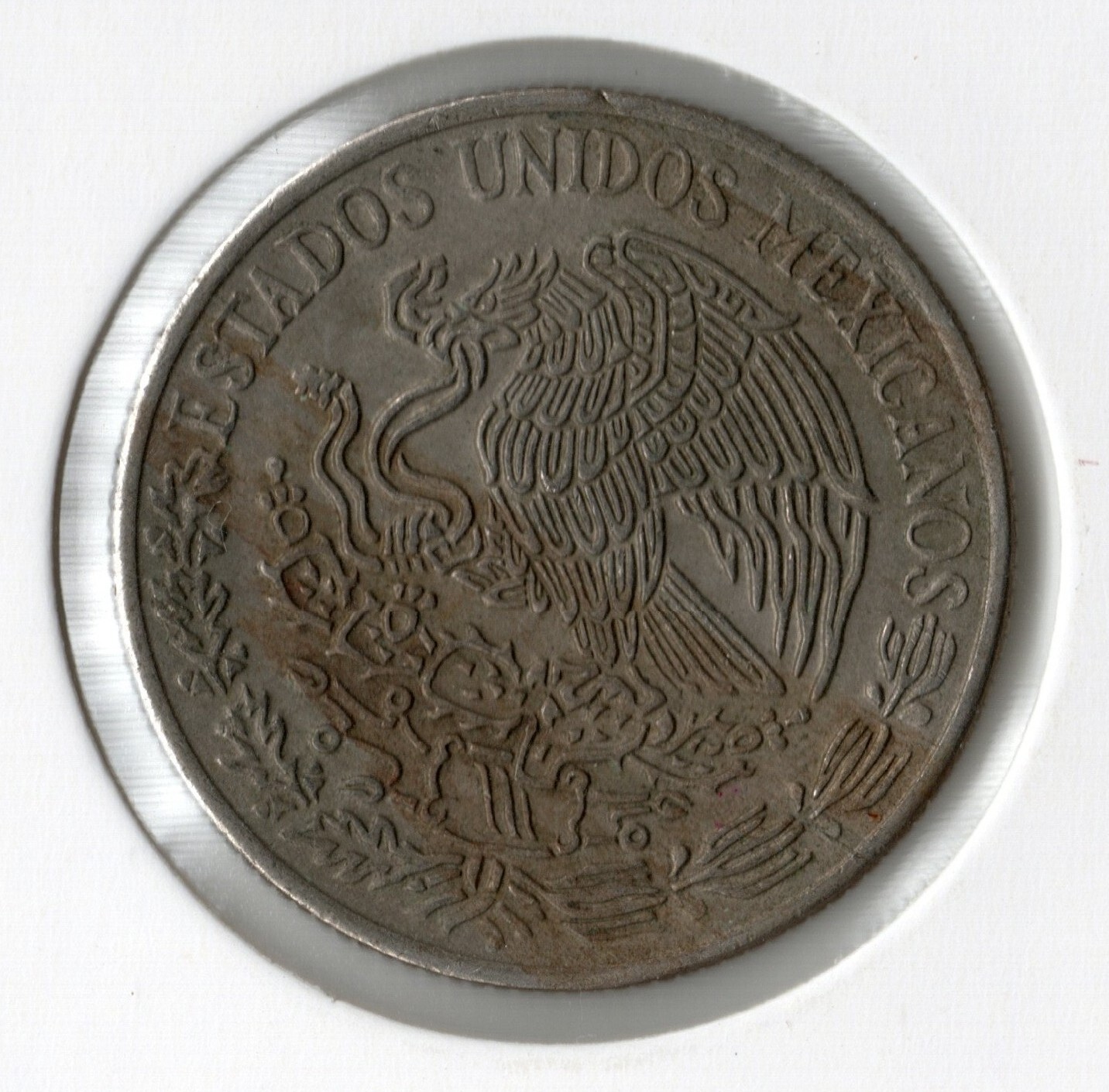 Coin Mexico 50 Centavos 1979 KM452, Square 9