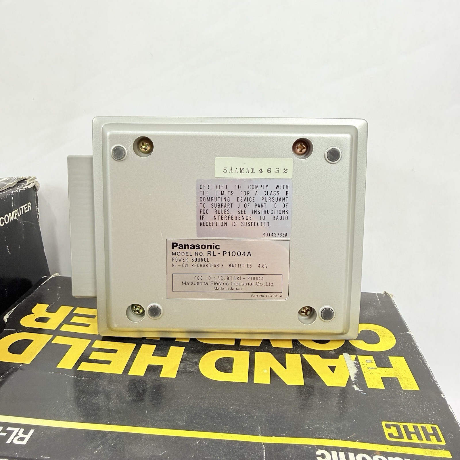 Panasonic HHC RL-H1400 Hand Held Computer Printer Power Adapter New Open Box