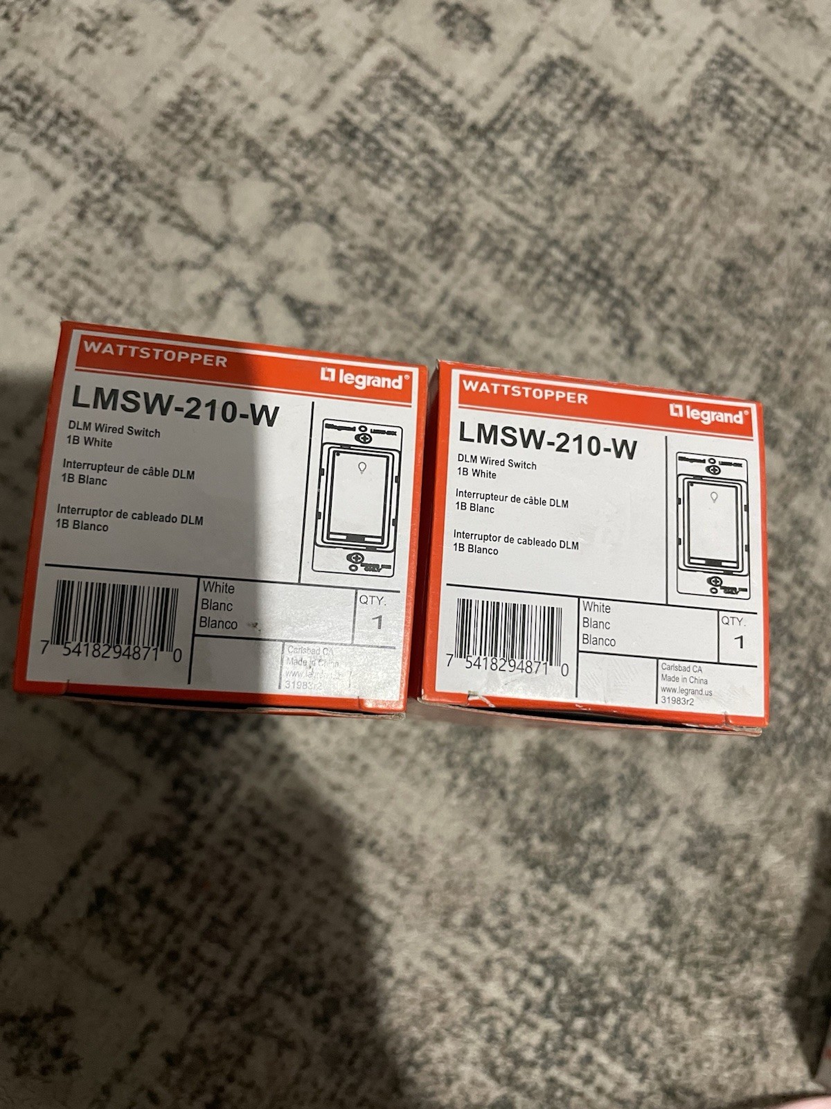 Wattstopper LMSW-210-W ( 2 Qty)