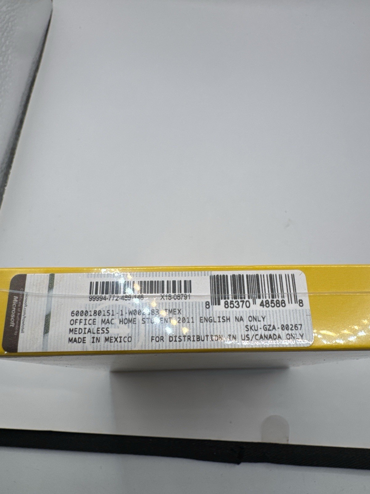 Microsoft Office for Mac 2011 – Home & Student – Factory Sealed