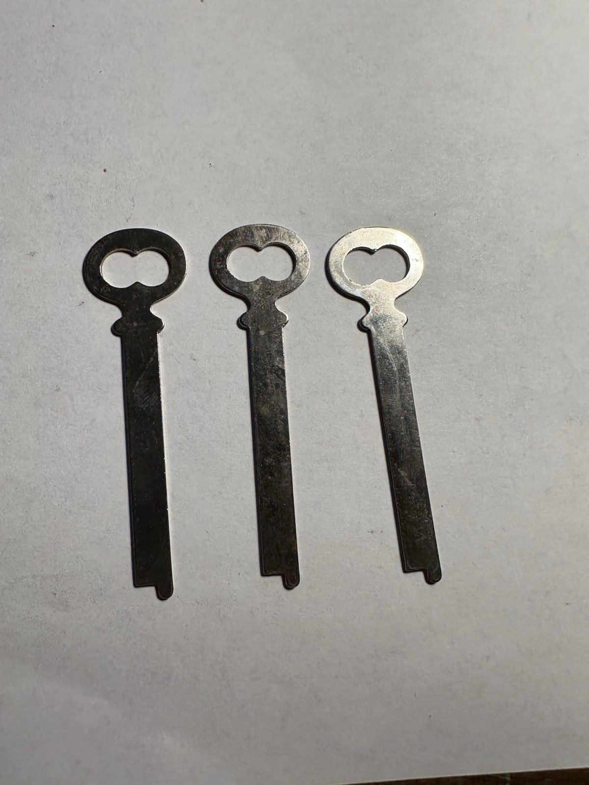 Flat Steel Lever Lock Key Blanks- Locksmith