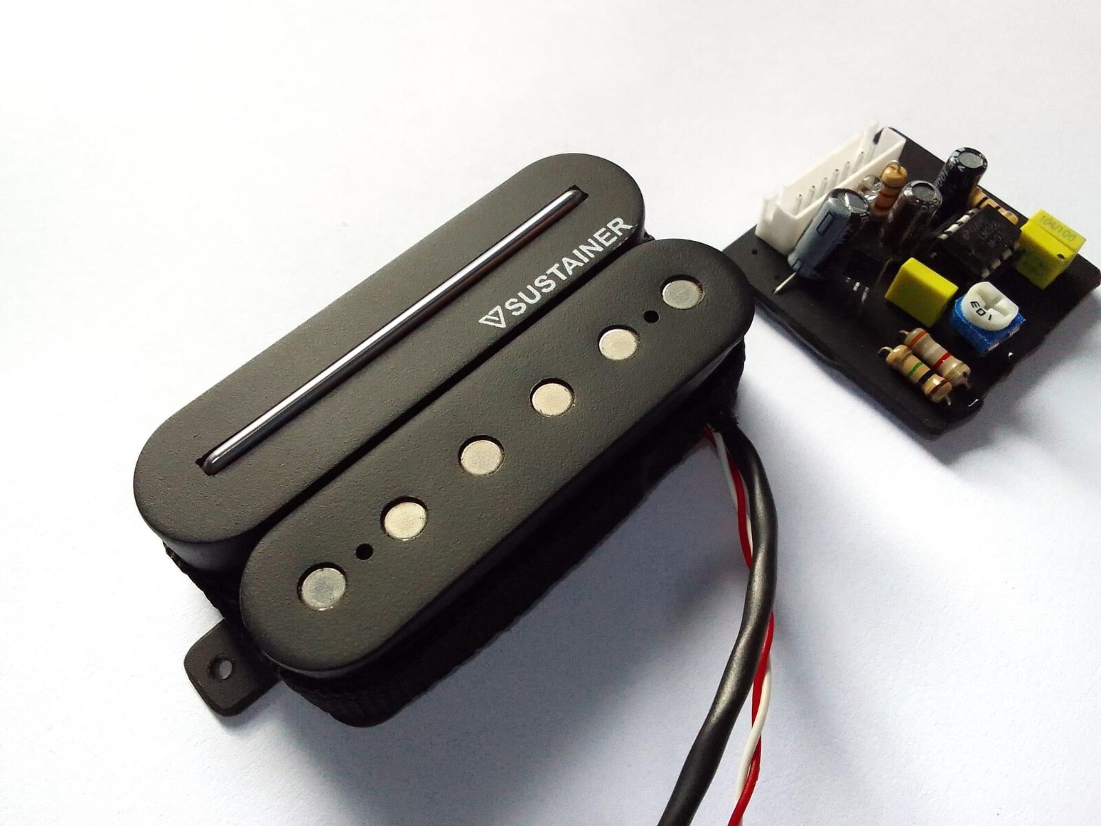 sustainer pickup humbucker single rail split natural 3 mode" VEYZ SUSTAINER "