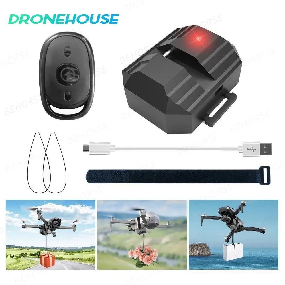 DJI Mini 2 SE Mini 3 Pro Drone Airdrop Dropper 2.4G Remote Control Thrower