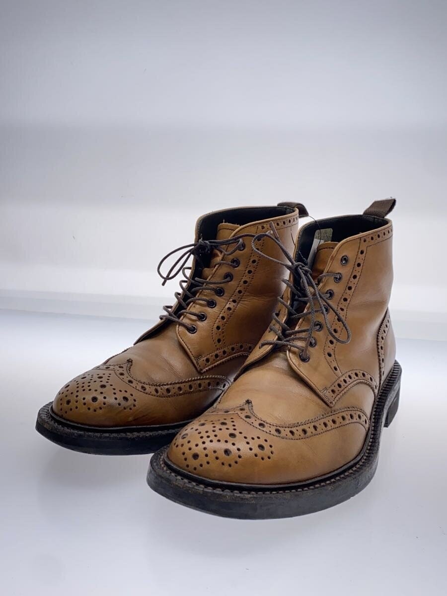Regal Wingtip Lace Up Boots/-/Brw/Medallion// 3544