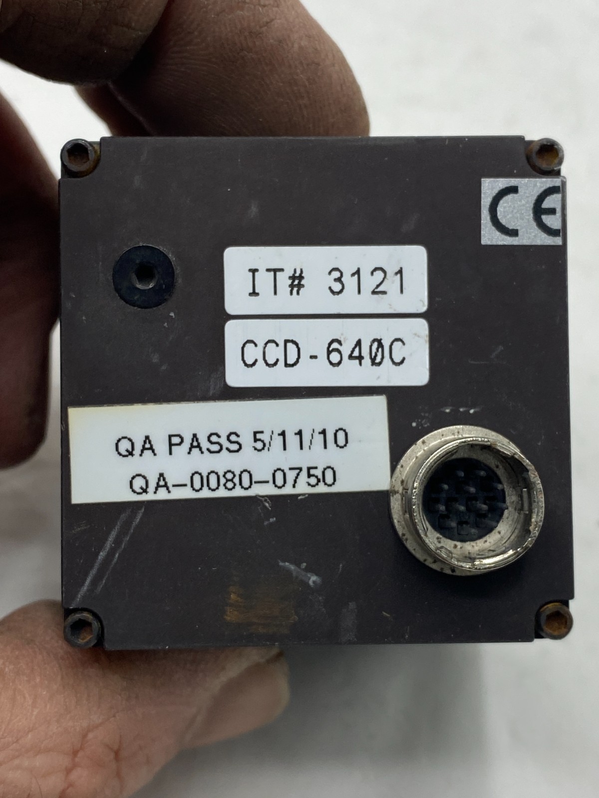 Industrial CCD Camera CCD-640C / QA-0080-0750 IT#3121
