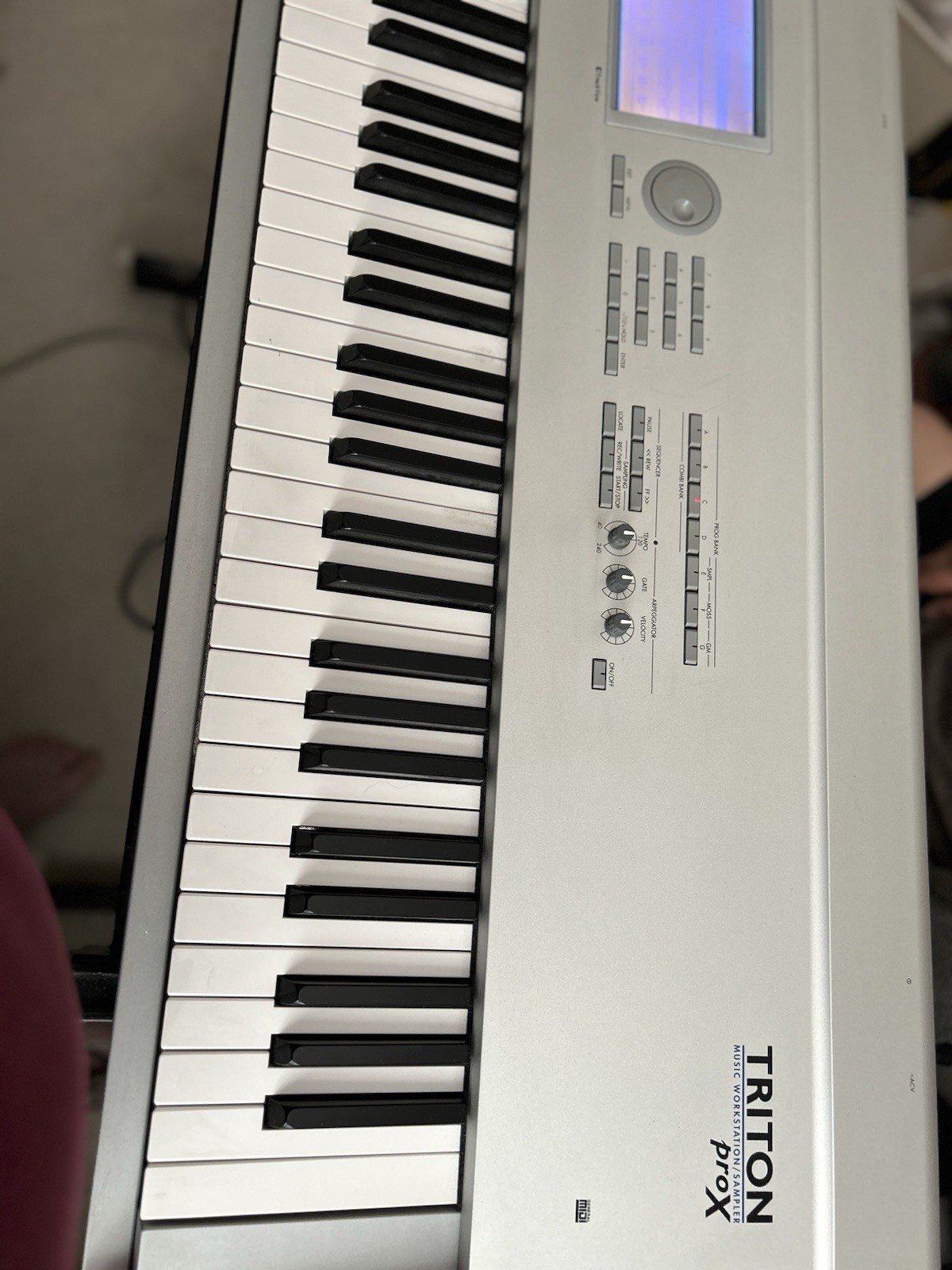 Korg Triton Pro x 88-Key Digital Synthesizer with Weighted Keyboard
