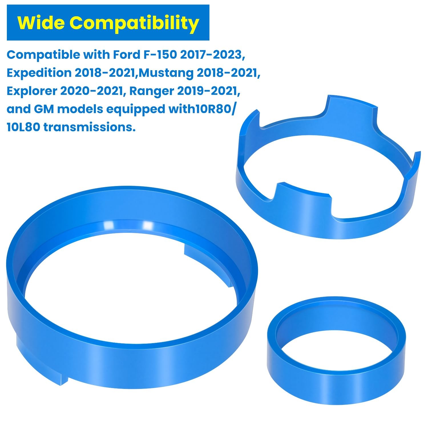 For Ford 10R80 GM 10L80 Transmission Piston Compressor Tool & Snap Ring Remover
