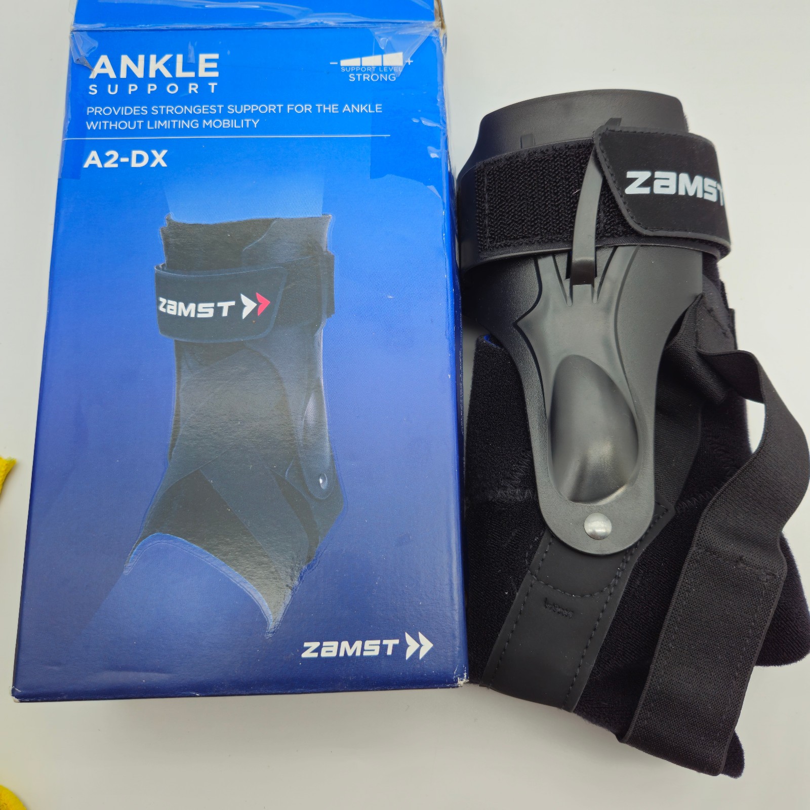 Zamst A2-DX Right Ankle Brace Right Foot Medium M Stabilizer Support Black NIB