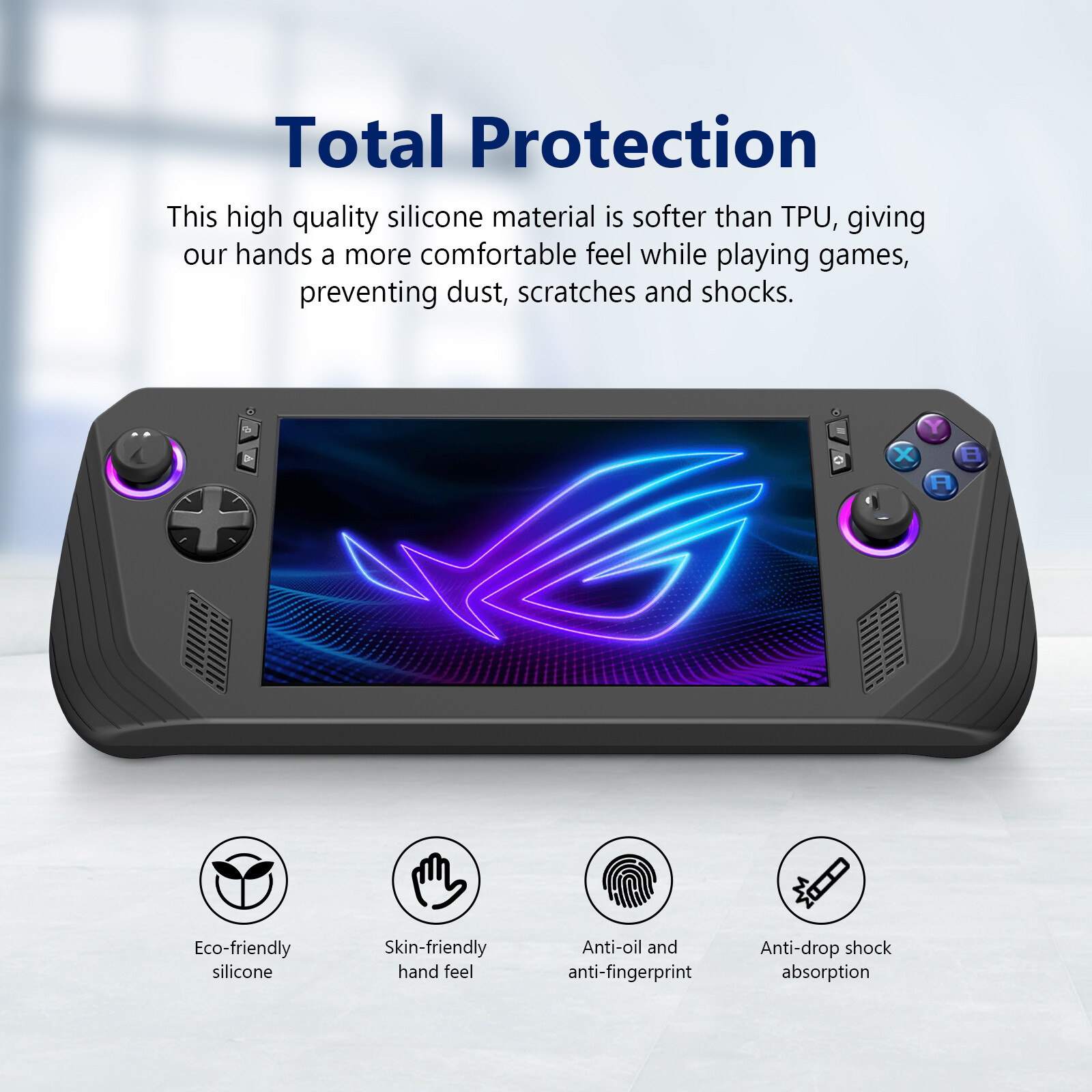 Console Protective Soft Case For ASUS Rog Ally X 2024 Gaming Handheld Accessory