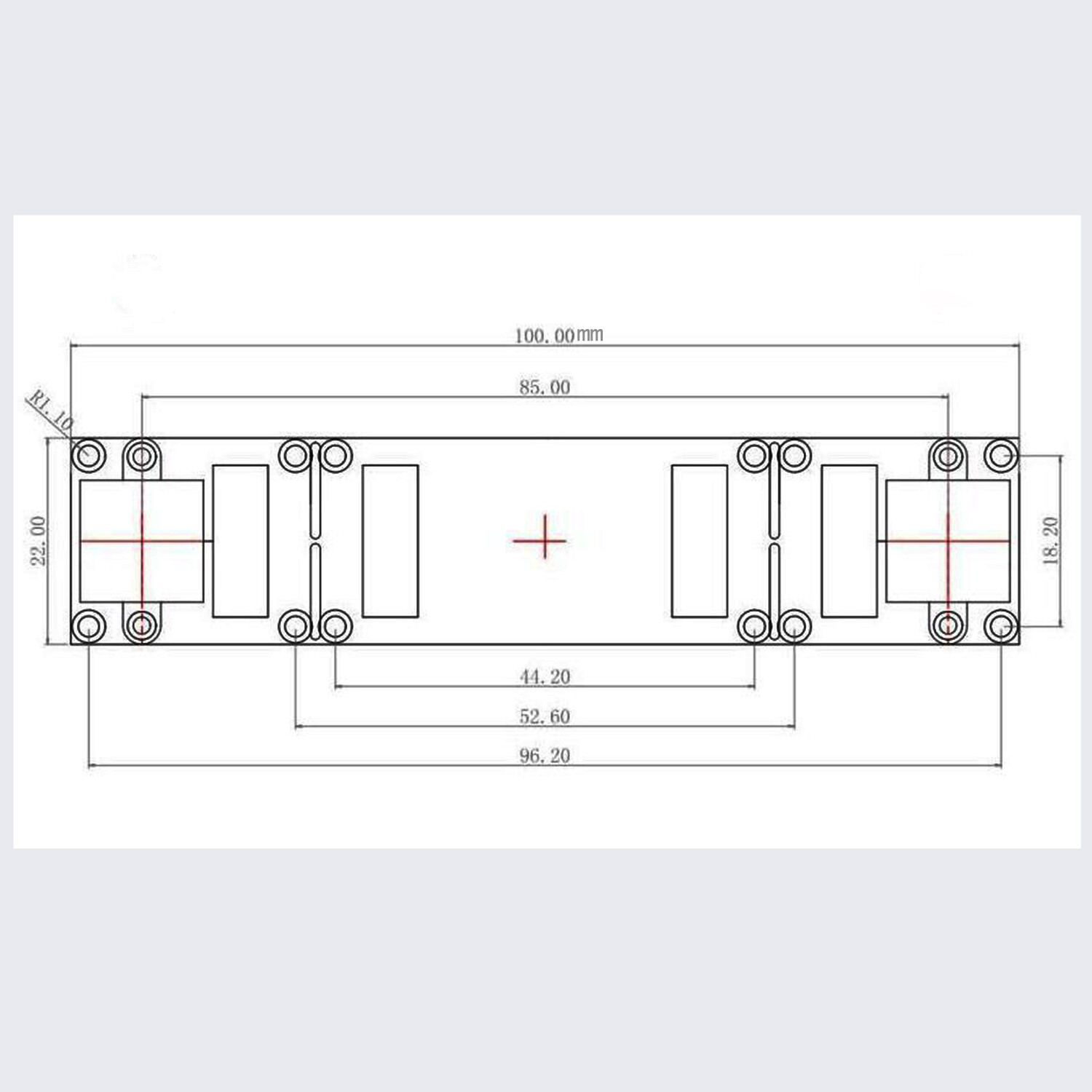 720P 3D Stereo Dual Lens USB Camera Module Synchronized Baseline Adjustable