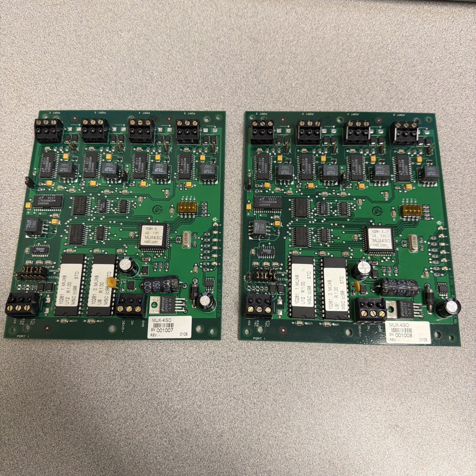 MERCURY SECURITY MUX4ISO ACCESS CONTROL SYSTEM 2 count