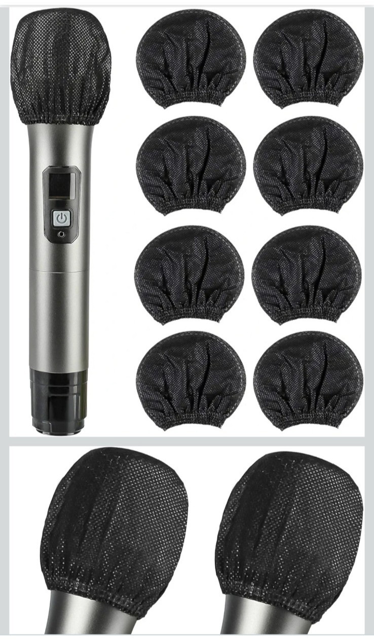 Disposable Microphone Covers - Perfect for Karaoke and Performance~ 2 Packages