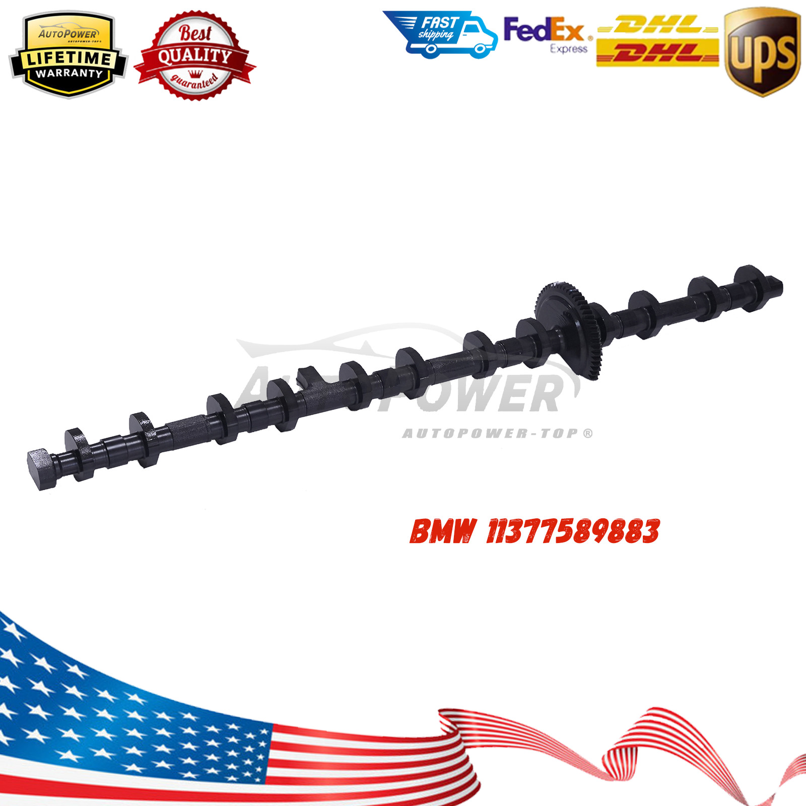 NEW 11377589883 For BMW 135i 335i X1 X3 X5 N55 3.0L Eccentric Shaft Valvetronic