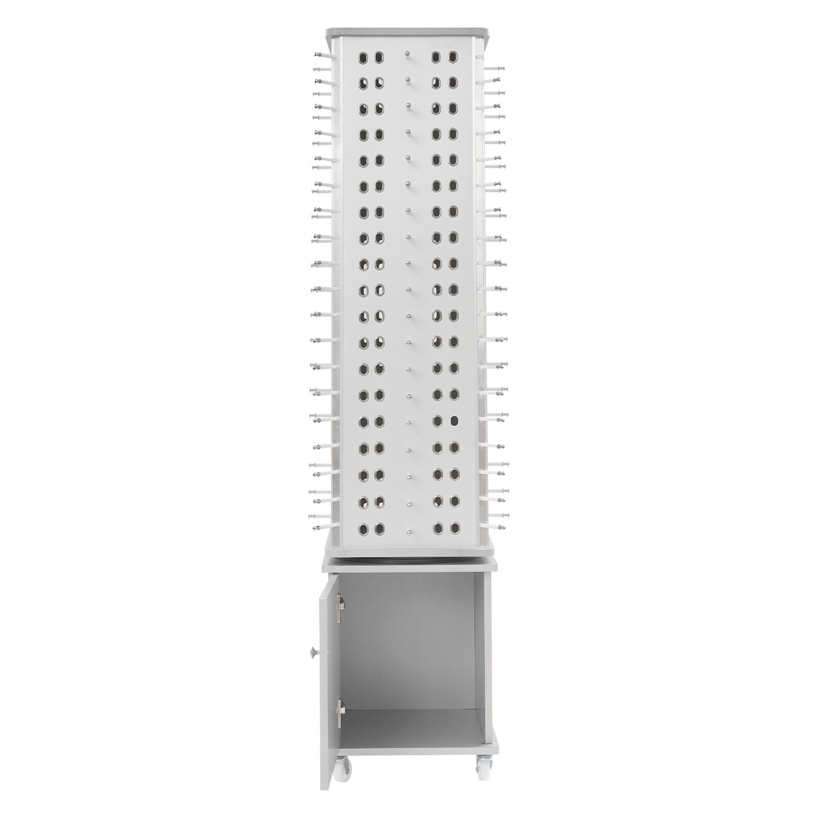 152pcs Eyeglass Display Stand with Box Floor Stand 4 Sides Holder Sunglass Rack