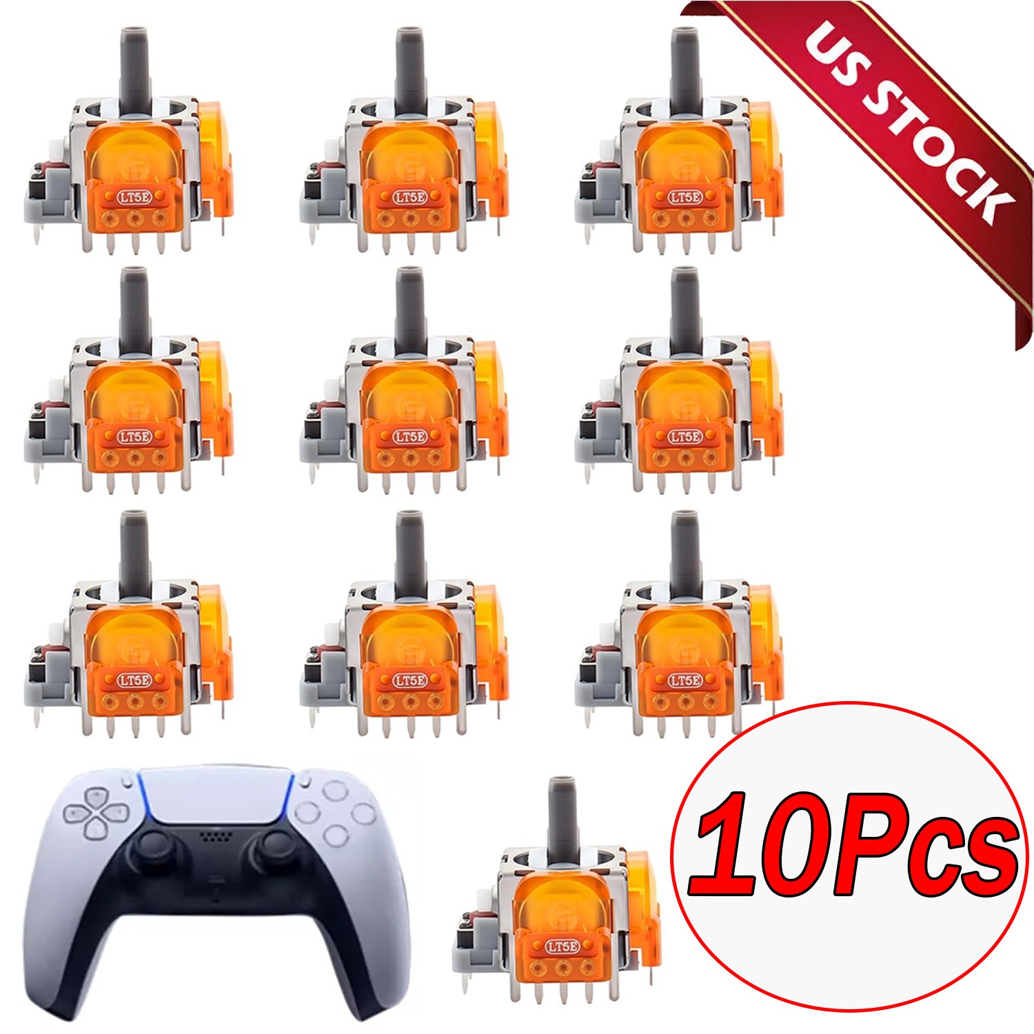 10x PS5 Hall Effect Stick Controller V3 Magnet Effekt Drift Fix für PlayStation5