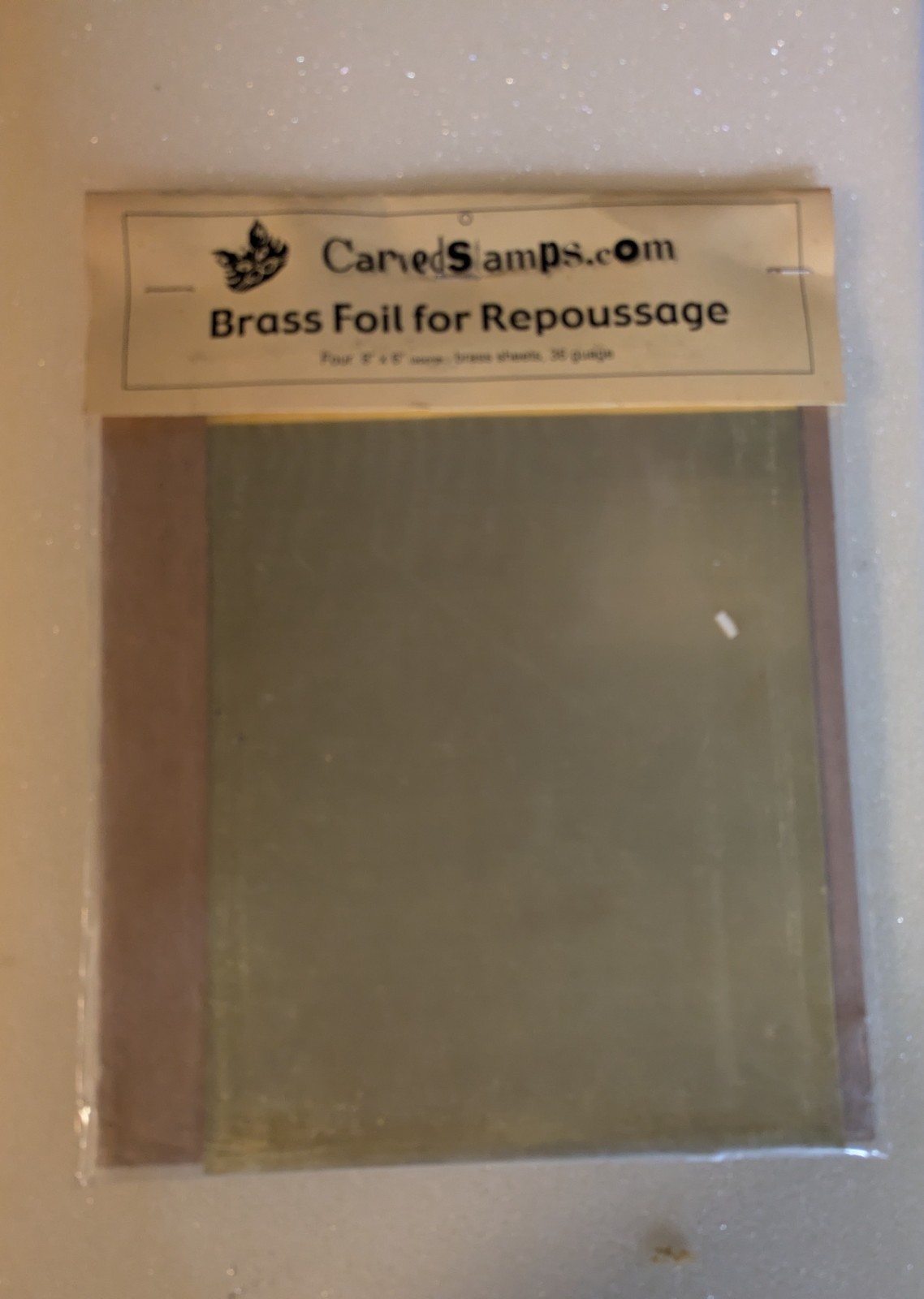 Brass Foil Sheets For Repoussage