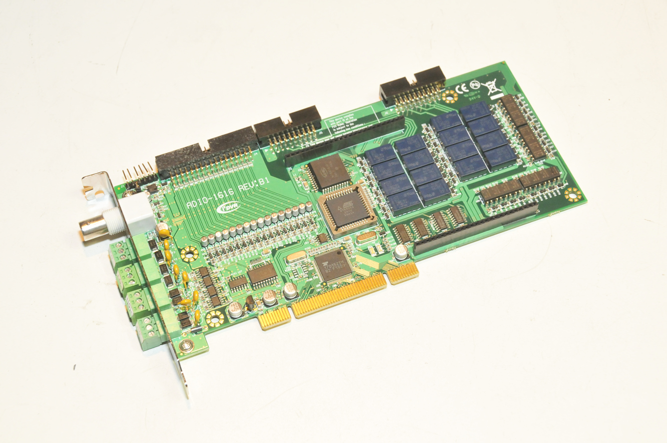 i3 International DVR ADIO-1616 Rev. B1 PCI I/O Interface Card