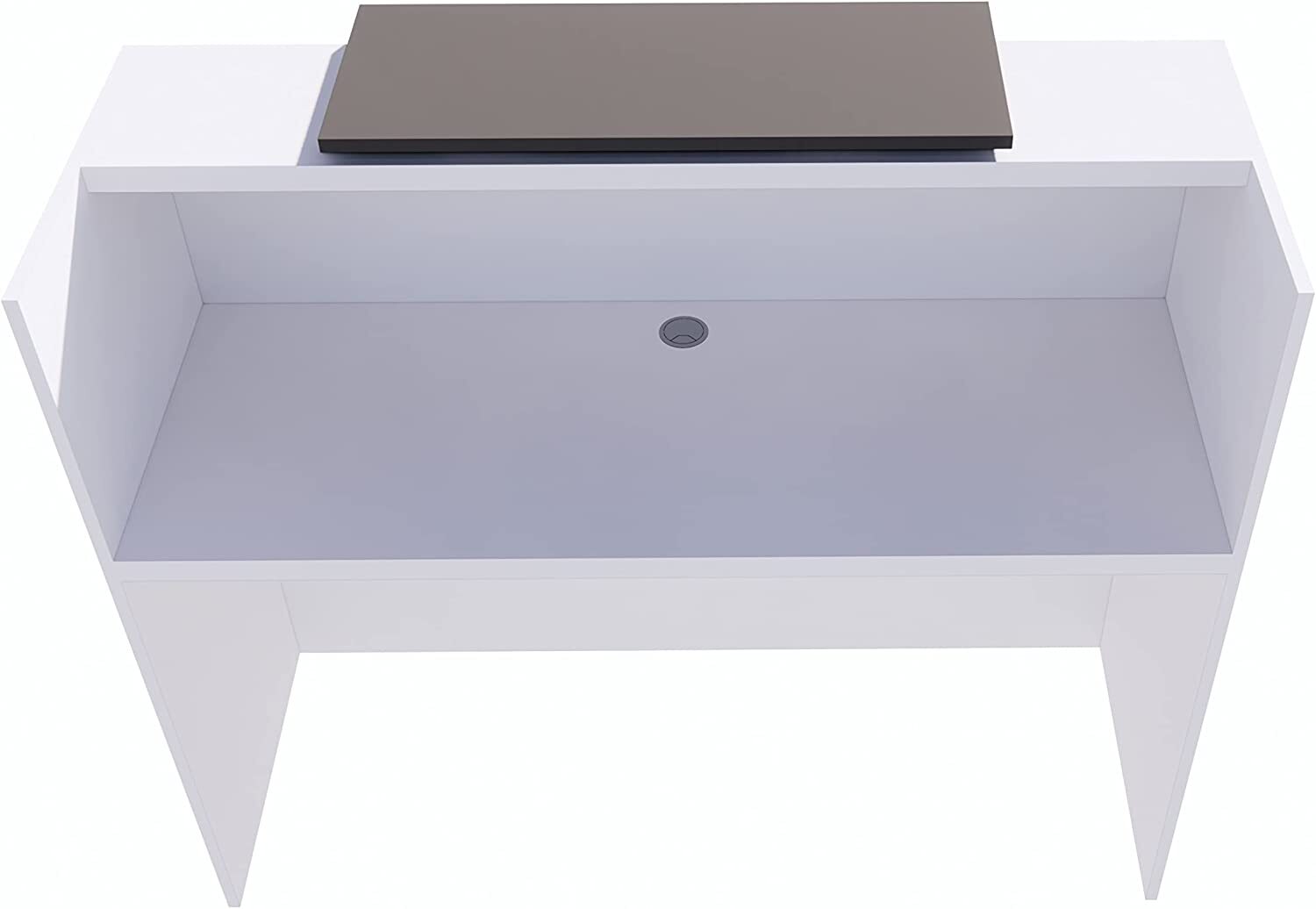 Reception Front Desk Counter Top, Laminate Desktop, Standing Table for Salon