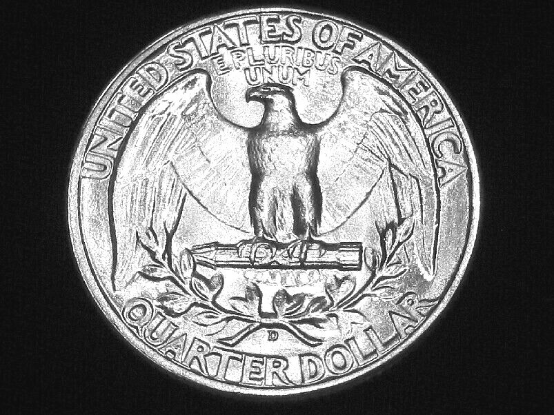 1945-D Washington Quarter --- Very Choice Uncirculated