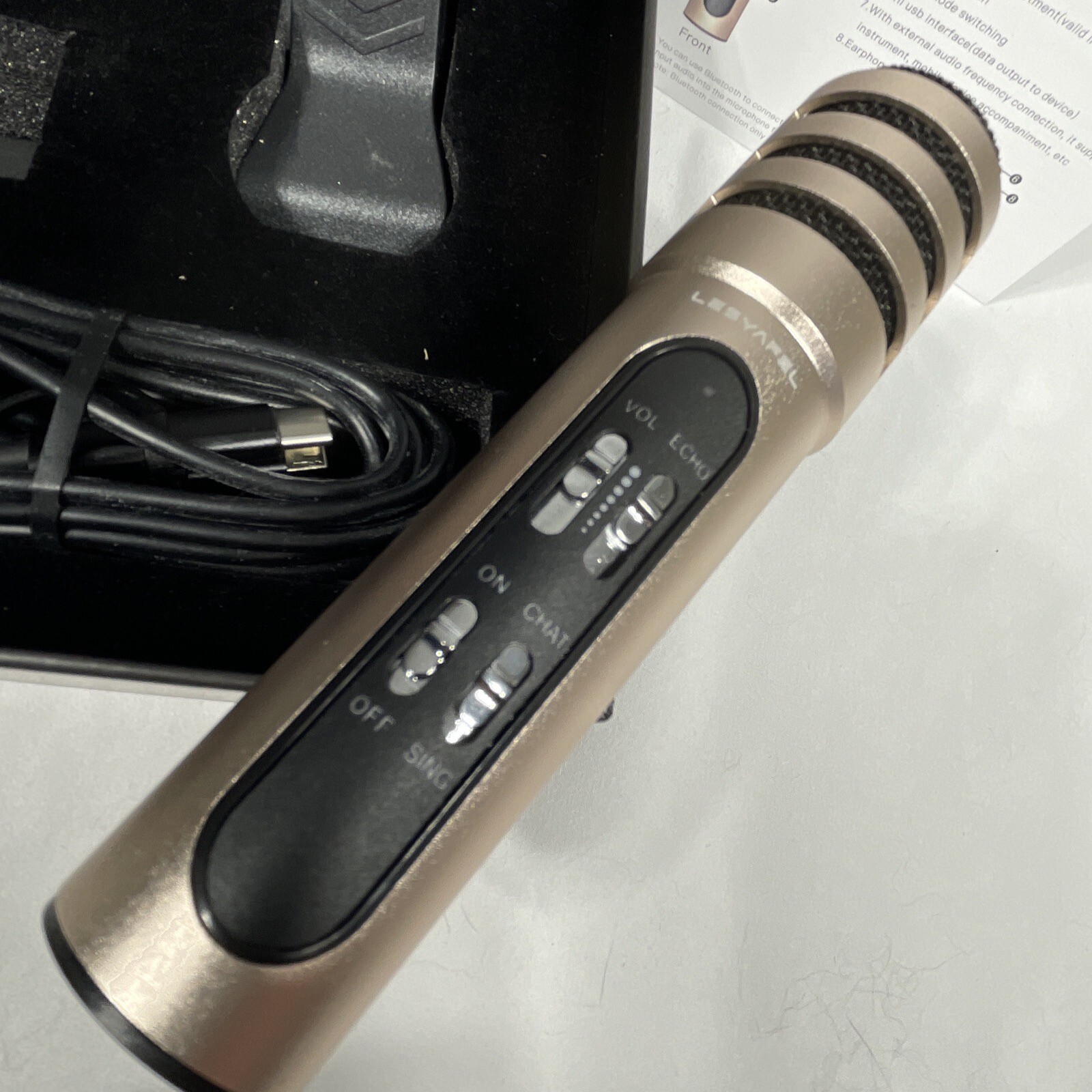 Audio Mixer Recording Microphone for iPhone,Android,PS4,Mac and Windows