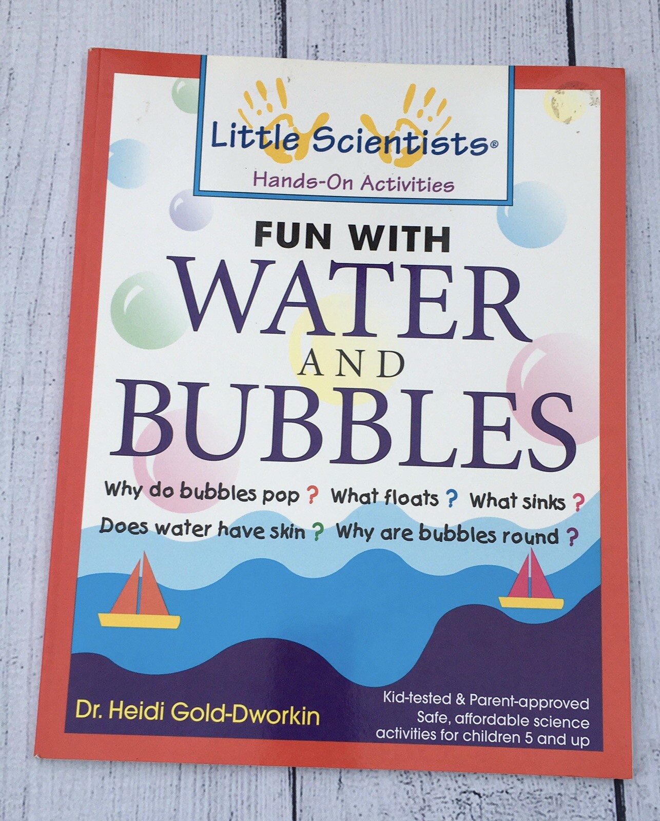 Little Scientists: Fun With Water and Bubbles by Dr. Heidi Gold-Dworkin
