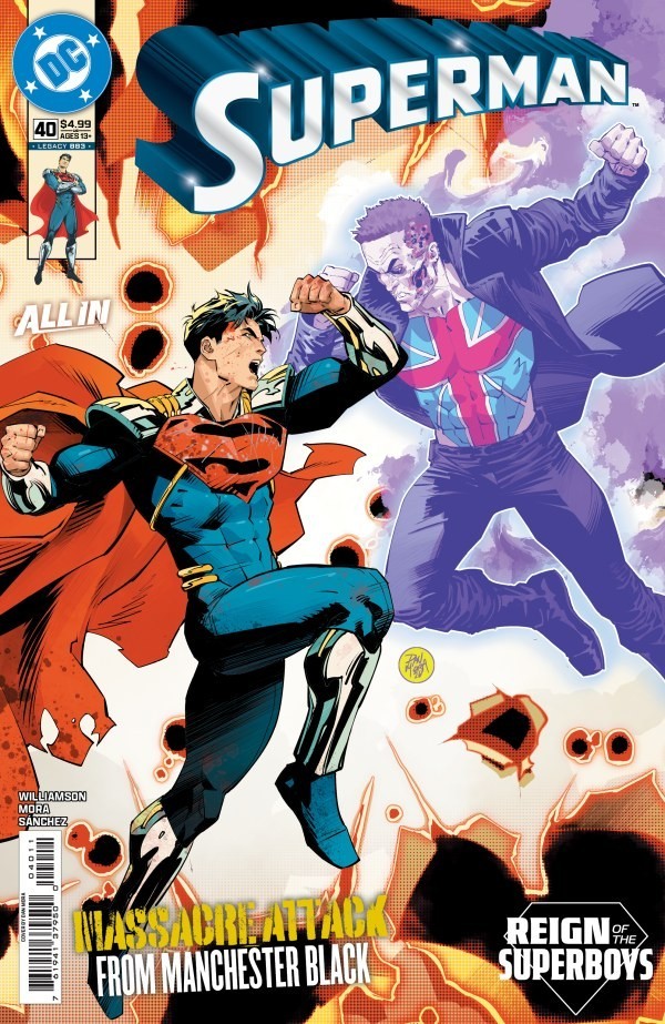 SUPERMAN #40 CVR A DAN MORA (22/07/2026)