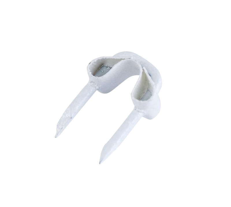 GARDNER BENDER MSW-1540 Bell Wire Staples 1/8" 40 Pack White