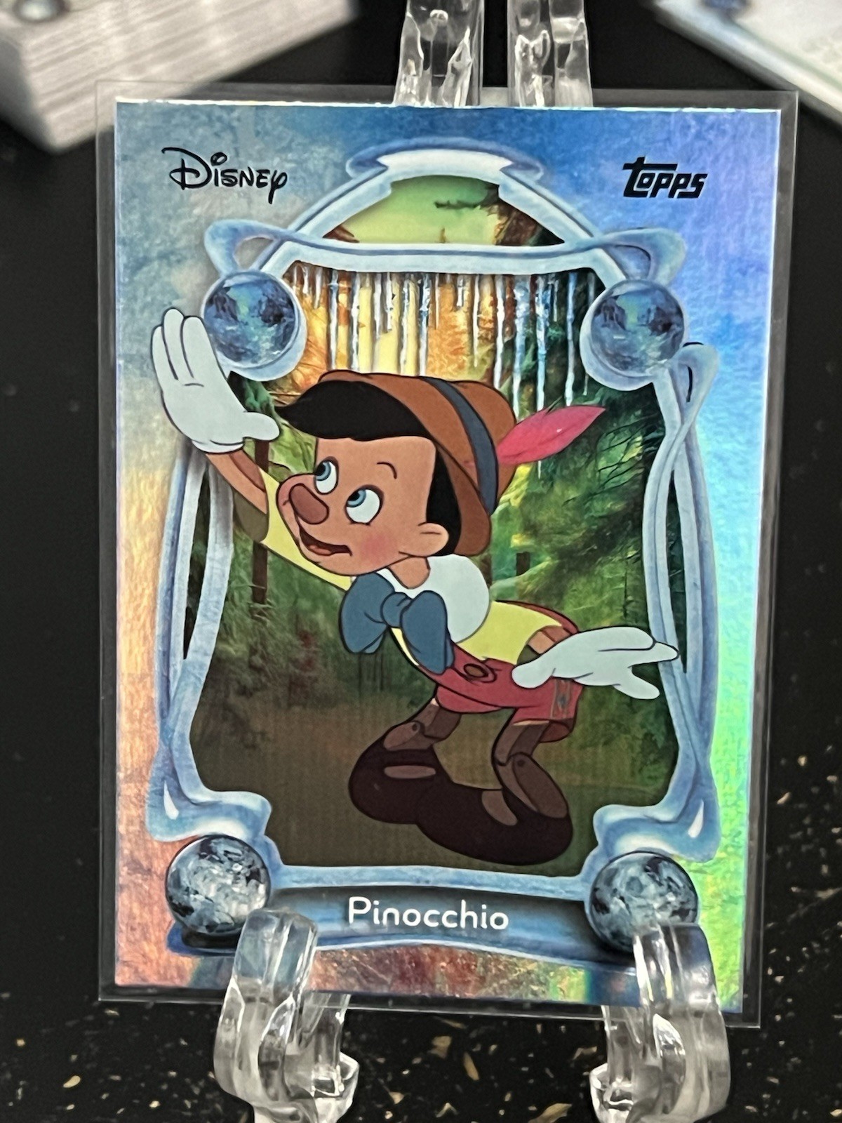 PINOCCHIO     2025 Topps Disney Wonder      BASE MEGA FOIL    #7