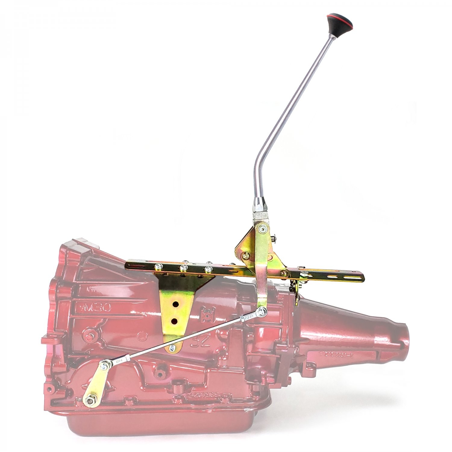 Push Button Transmission Shifter Kit w/ 16 Chrome Arm for GM 4L80E