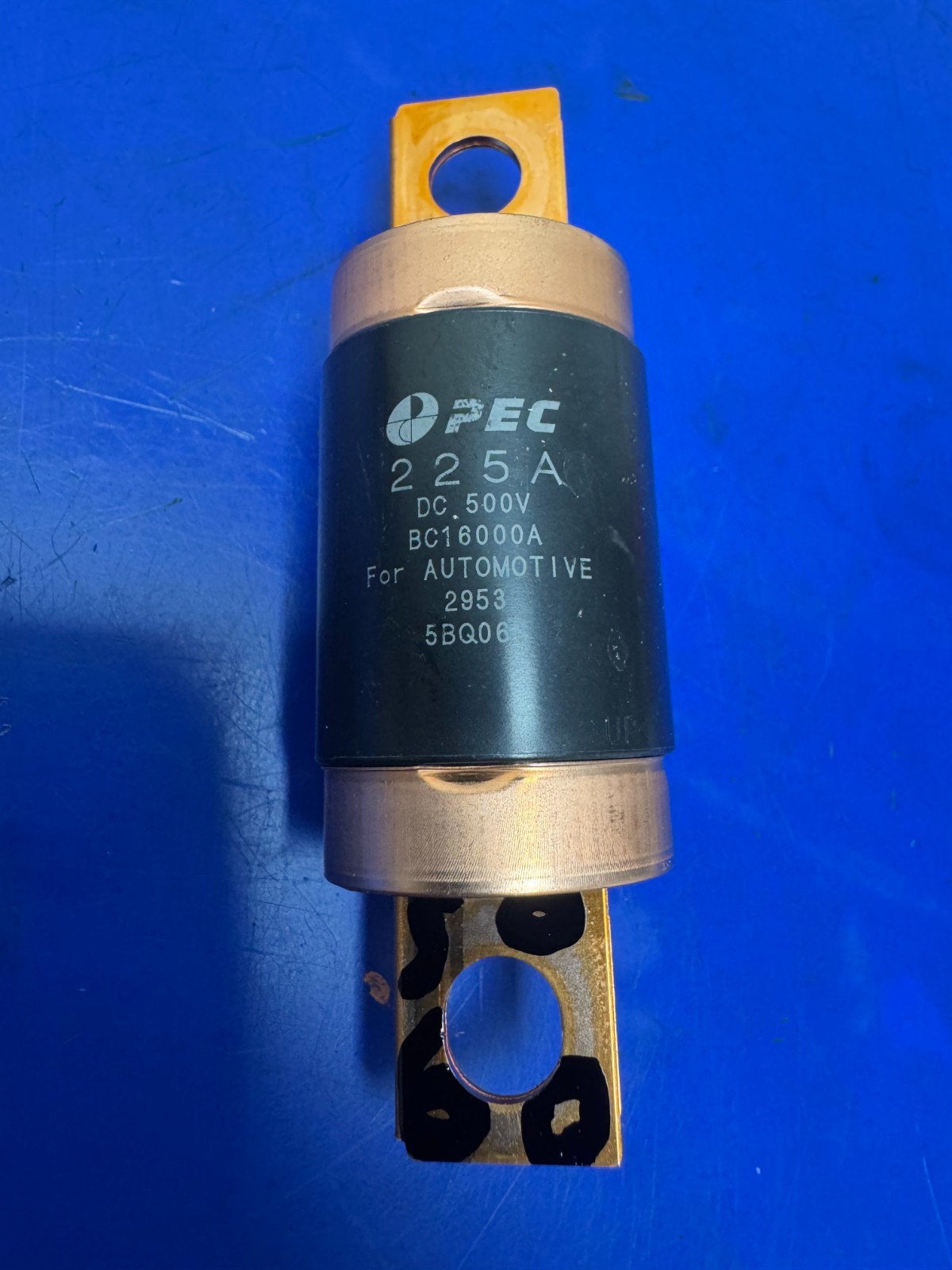 VOLKSWAGEN ID.4 ID.BUZZ - HV BATTERY POWER FUSE PEC 225AMP / DC 500V