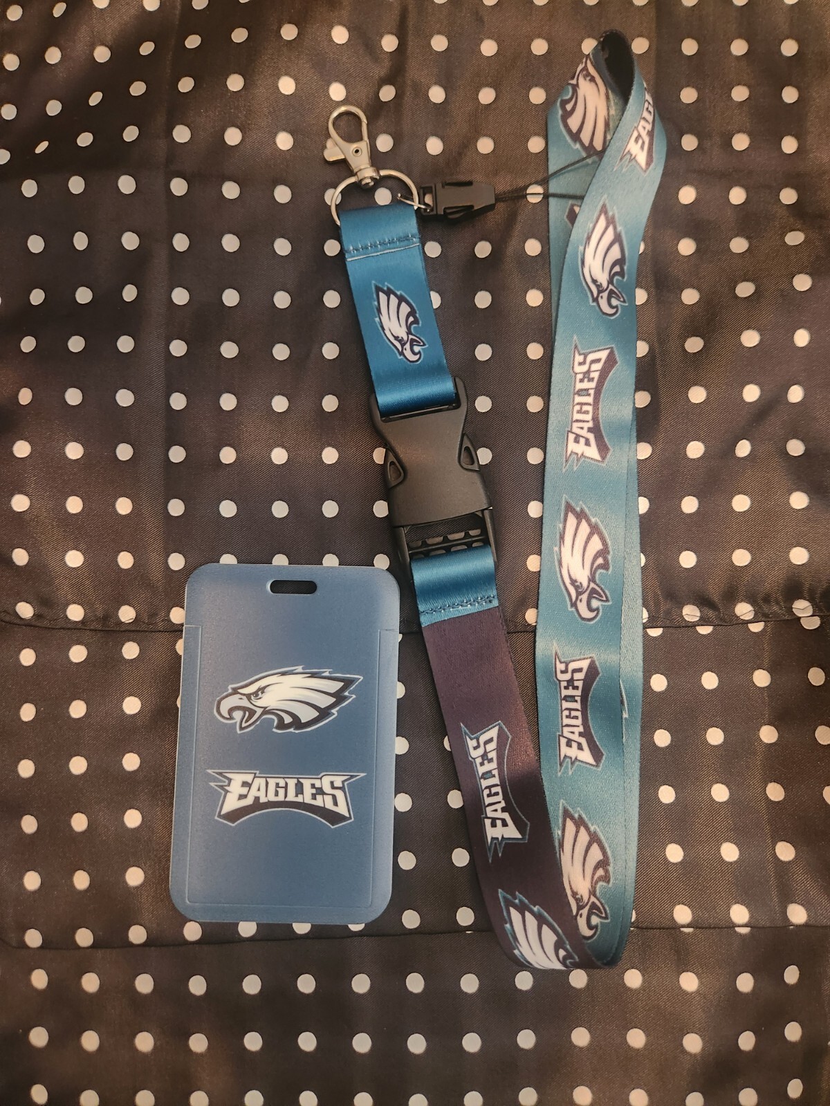 Philadelphia Eagles NFL Lanyard Keychain & ID Holder