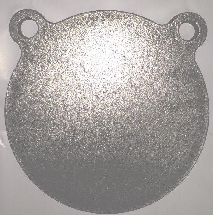 AR500 Steel Target Gong 3/8" X 6"
