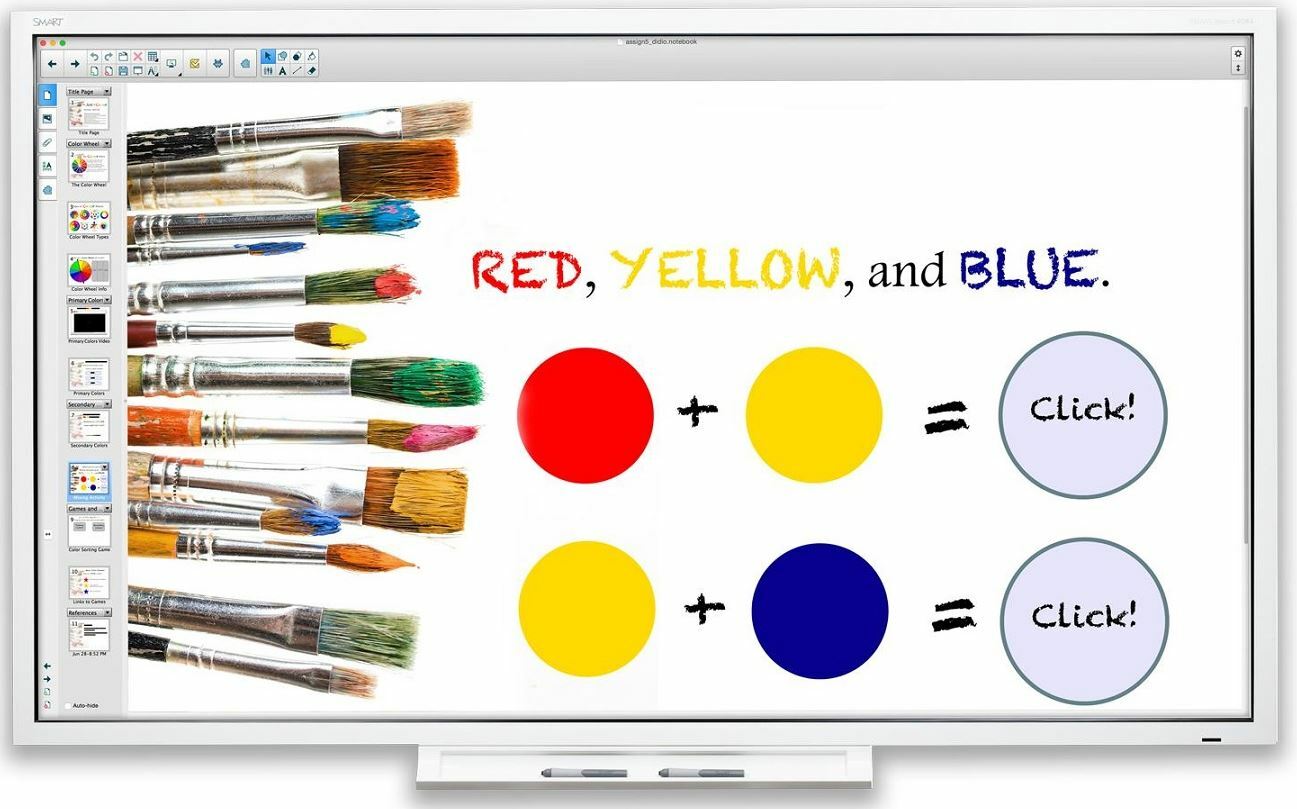 INTERACTIVE SMART BOARD SPNL 4065 with mobile floor stand (1YR GUARANTEE)