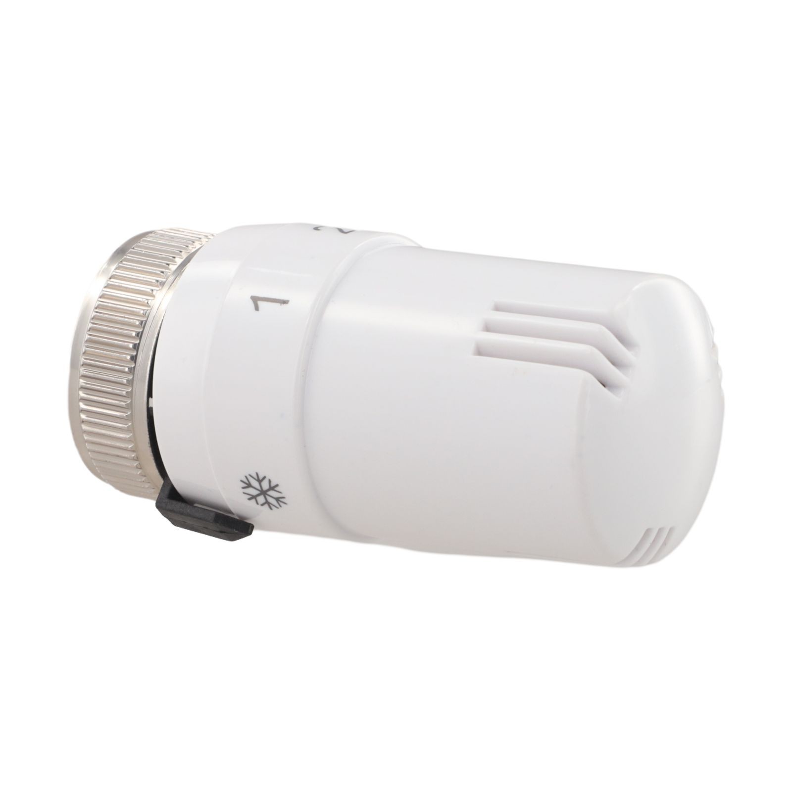 Radiator Valve with Temperature Control and Lockable Setting for Water Heating