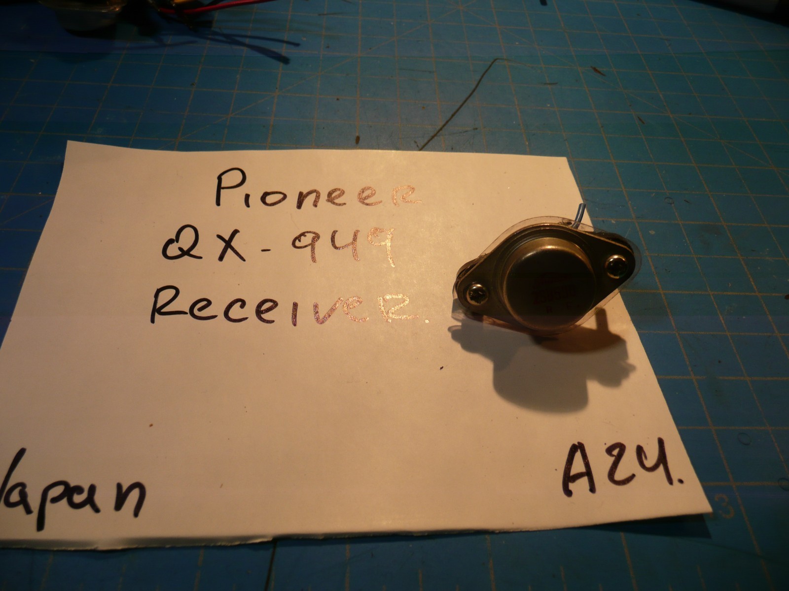 Pioneer QX-949 Receiver Replacement Parts Transistor Toshiba Part # 2SB530