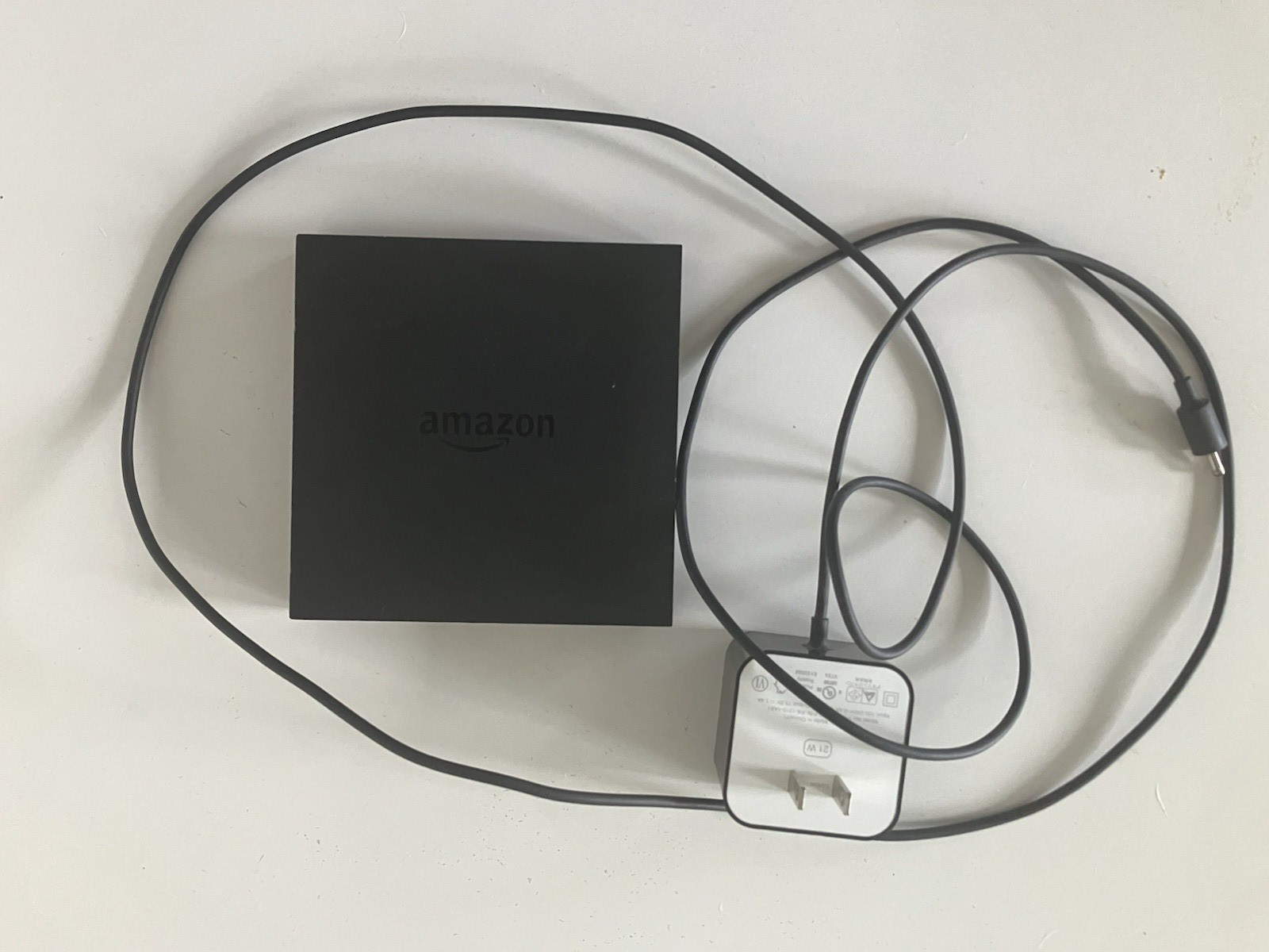 Amazon Fire TV Box Media Streamer Black 2nd Generation - Untested