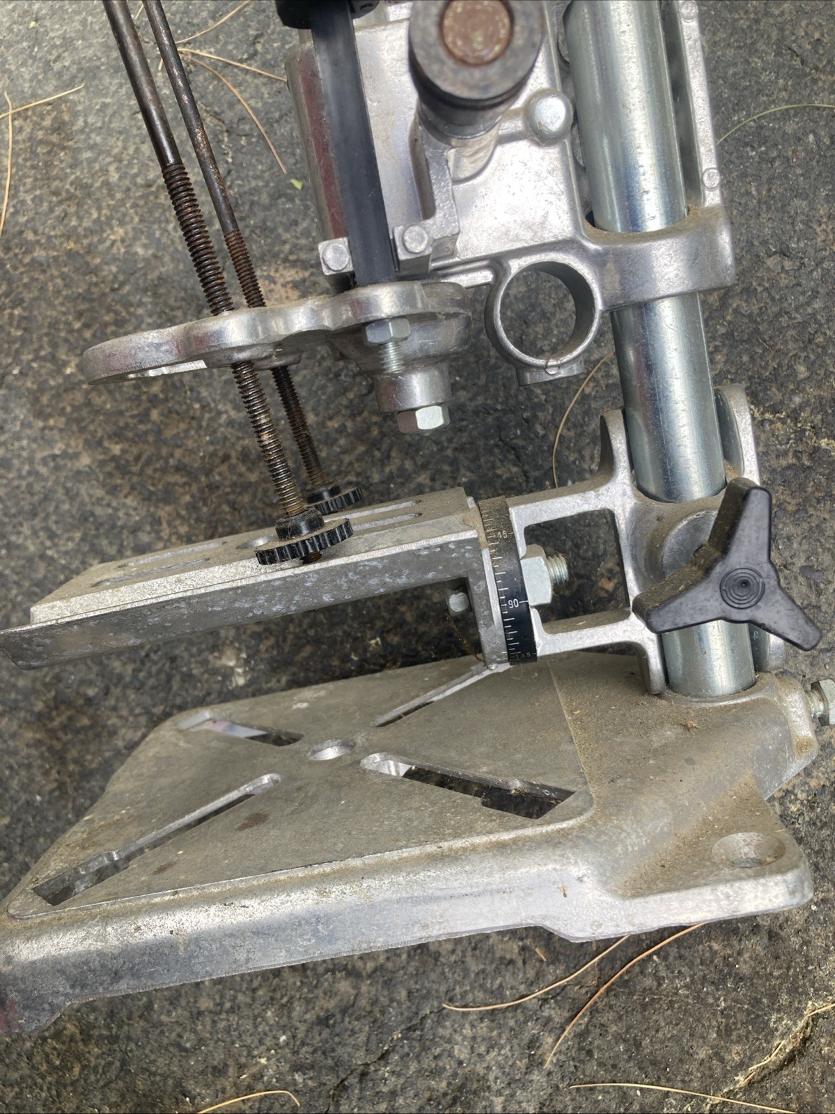 OXWALL MULTI PURPOSE DRILL STAND WITH TILT TABLE MODEL # 3000 VINTAGE