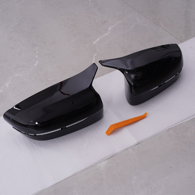 FOR BMW G30 G20 2017-2020 M STYLE GLOSSY BLACK REAR SIDE WING MIRROR COVER CAP