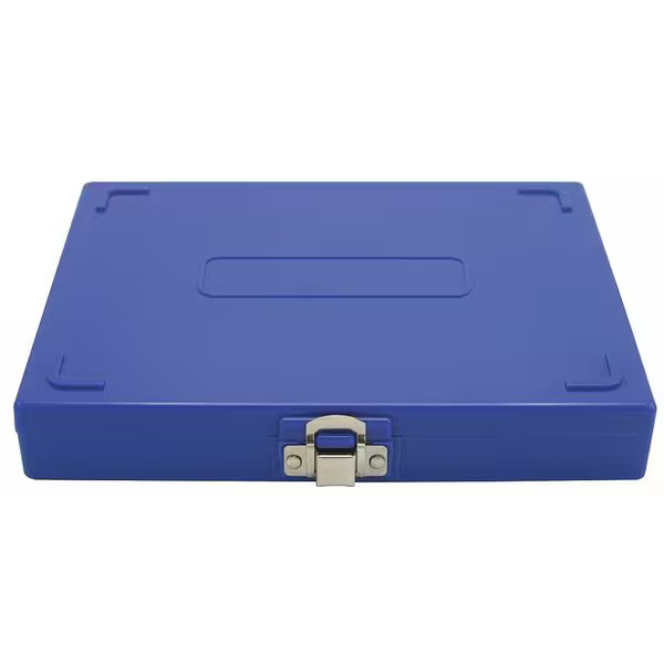Heathrow Scientific Microscope Slide Box,100 Slots,Blue HS15994M Heathrow