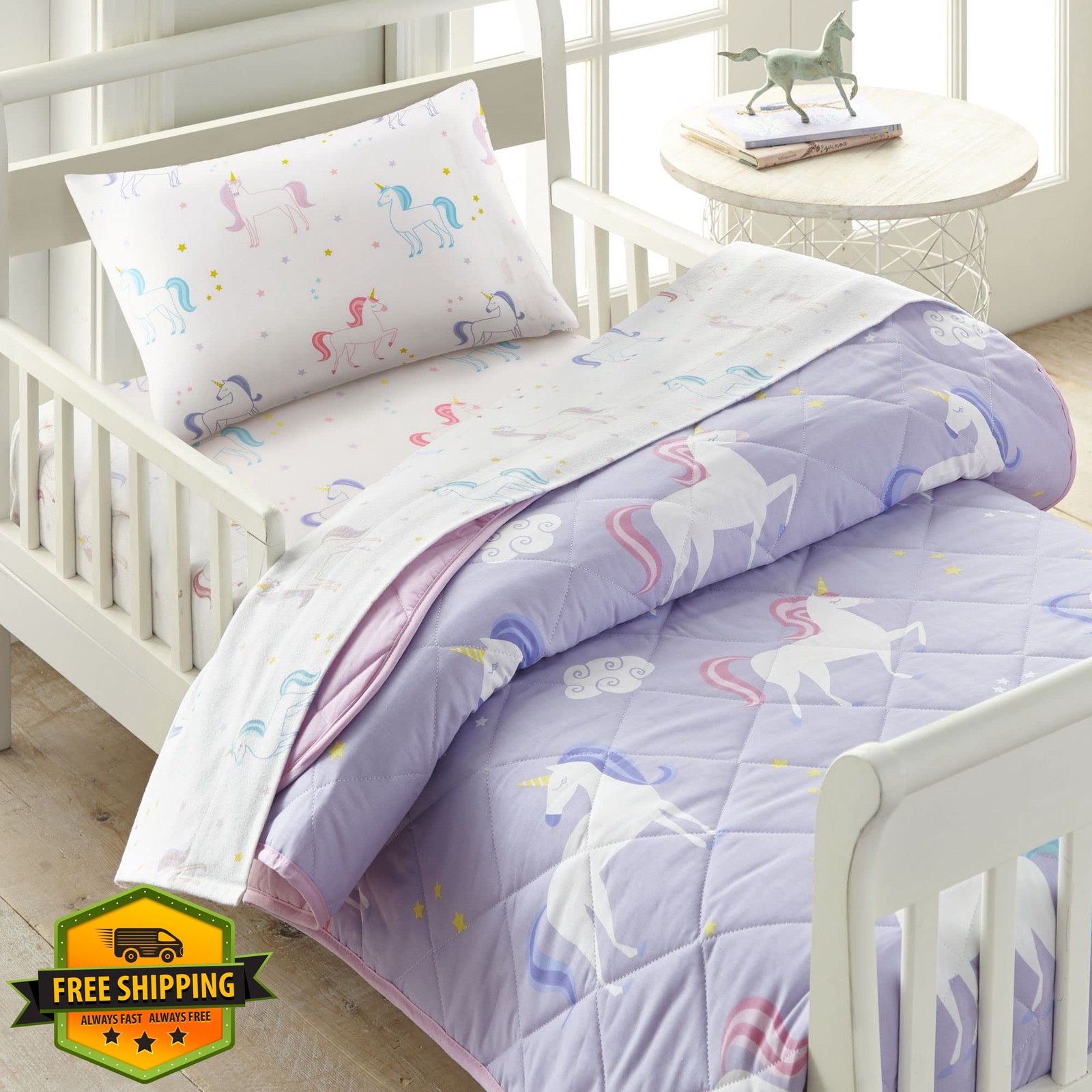 Wildkin Unicorn Toddler Pillowcase