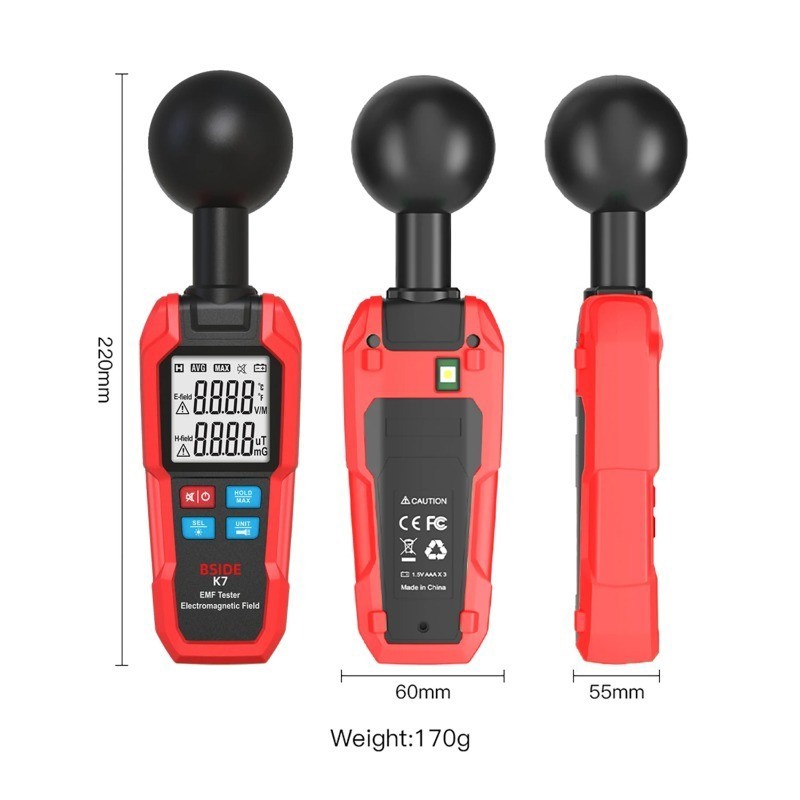 K7 Digital Electromagnetic Radiation Meter Electromagnetic Radiation Detector