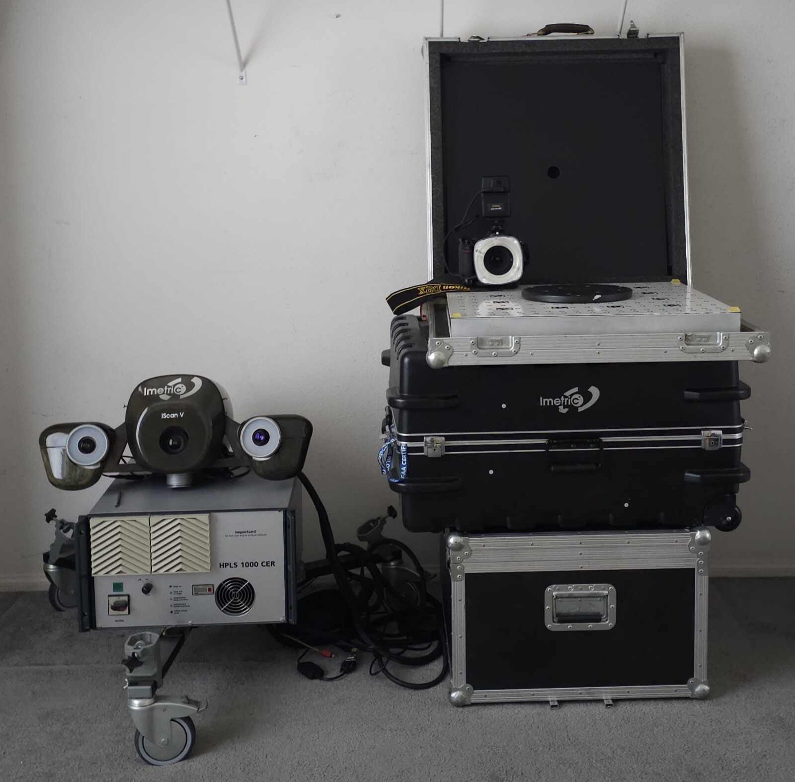 Imetric iScan V Photogrammetry 3D Scanner Nikon D2 DSLR Industrial Metrology